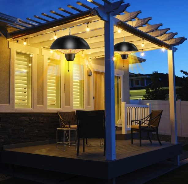 Ceiling mounted infrared heater