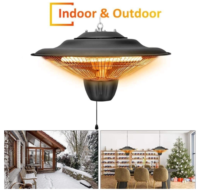 Salamander heater electric